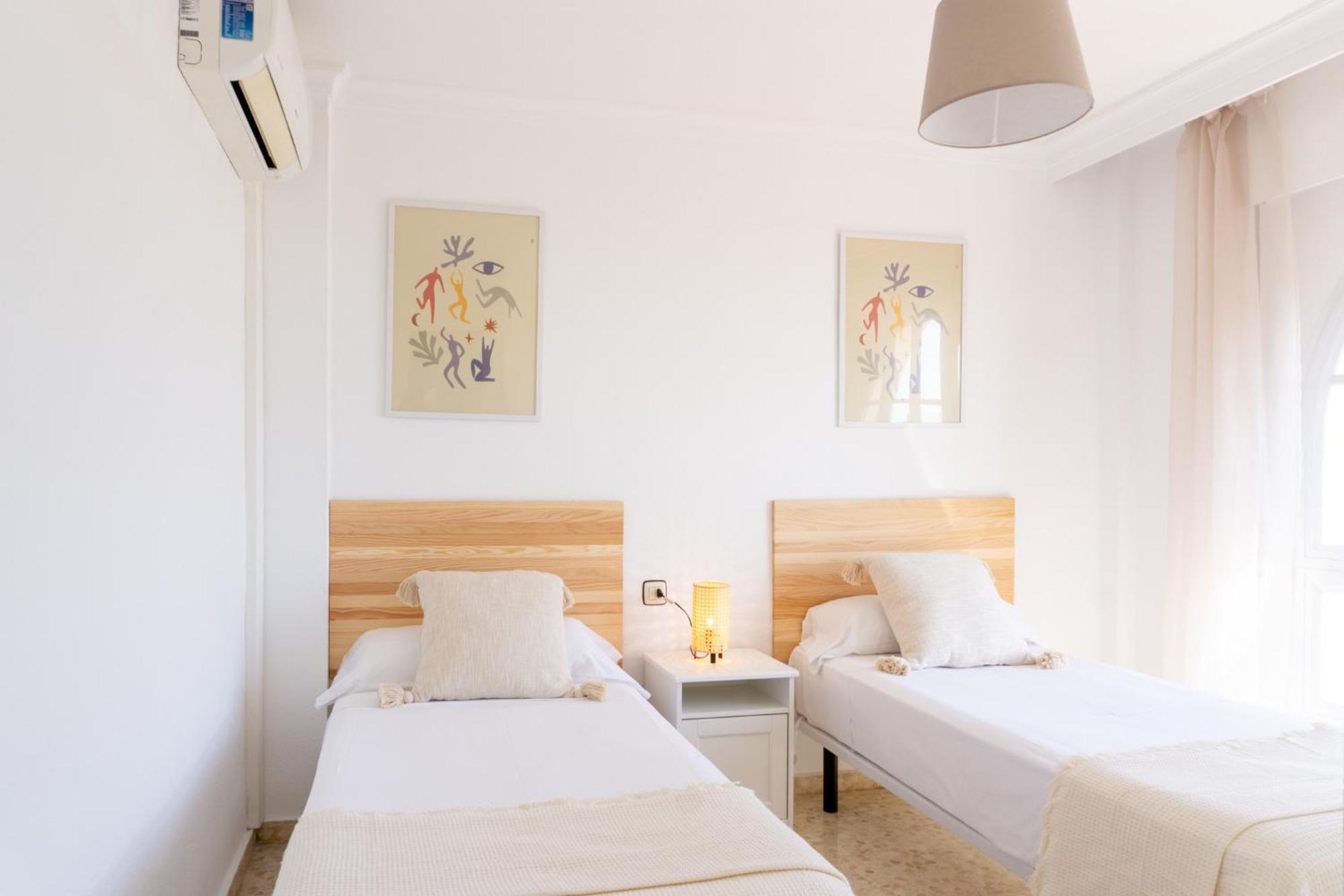 מאלגה Duplex Guadalmar Beach מראה חיצוני תמונה