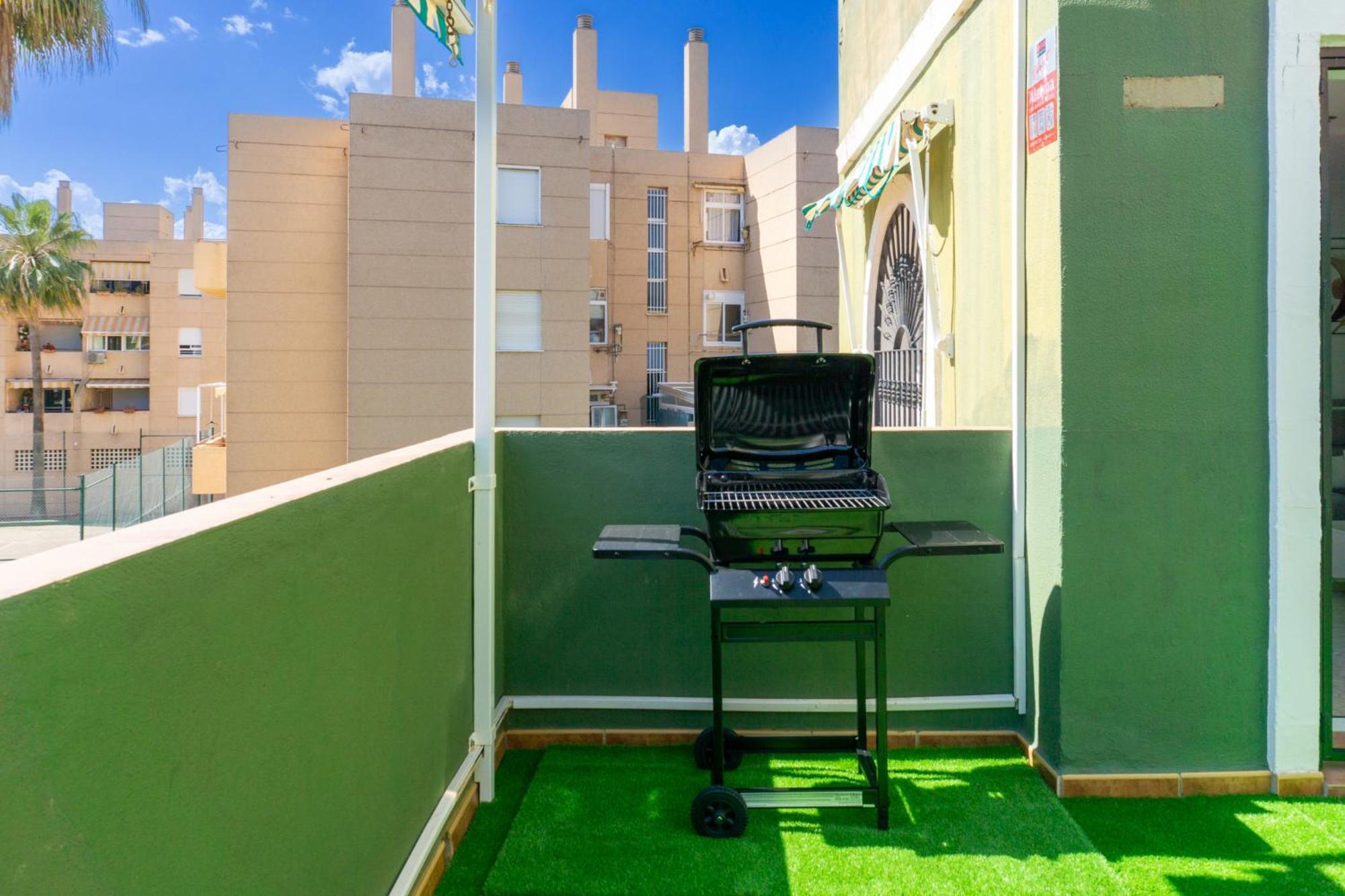 מאלגה Duplex Guadalmar Beach מראה חיצוני תמונה